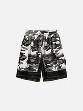 Camouflage Patchwork Shorts