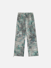Camouflage Tie-Dye Cargo Pants