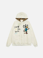 Cartoon Character Leisure Hoodie