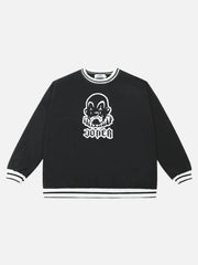 Clown Print Sweatshirt