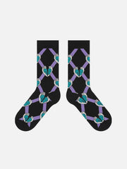 Color Block Gradient Socks