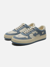 Color Contrast Heart Design Casual Shoes