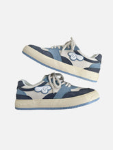 Colorblock Canvas Wings Graphic Casual Shoes