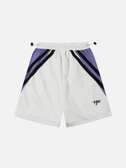 Colorblock Stripes Shorts