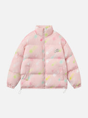 Colorburst Cotton Coat