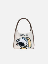 Creative Puppy Pattern Canvas Bag