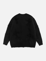 Crosses Patchwork Sweater