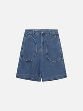 Curved Pockets Jorts