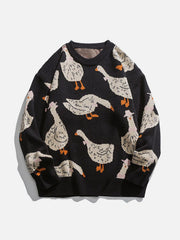 Cute Duck Knit Sweater