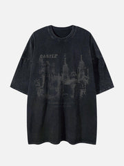 Dark Castle Graphic Washed Tee