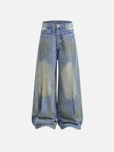 Deconstructive Patchwork Jeans