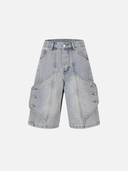 Deconstructive Patchwork Jorts