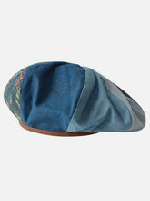 Denim Colorblock Vintage Painter Hat