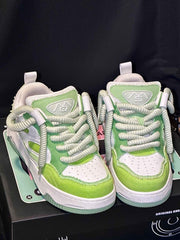 Denim Thick Bottom Board Shoes