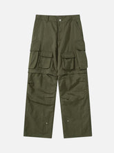 Detachable Multi-Pocket Work Pants