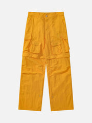 Detachable Multi-Pocket Work Pants