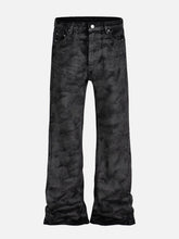 Dip-Dye Washed Jeans