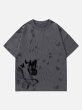 Distressed Butterfly Tee