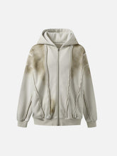 Distressed Patchwork Velvet Jacket