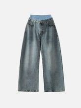 Double Waist Loose Sagging Jeans