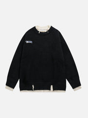 Fake Two Sweater