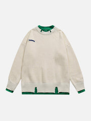 Fake Two Sweater