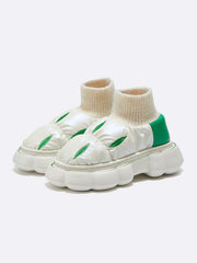 Fantastic Design Latex Cotton-Padded Shoes