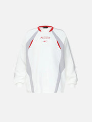 Faster Letter Print Sweatshirt