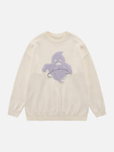 Flocking Ghost Sweater