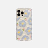 Flowers & Strawberries iPhone Case