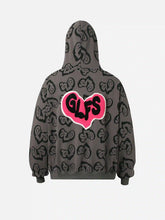 Foam Heart Hoodie