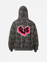 Foam Heart Hoodie