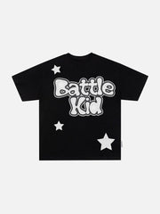 Foam Printing Star Tee