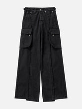 Fringe Multiple Pockets Jeans