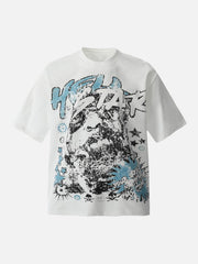 Fun Protrait Graphic T-Shirt