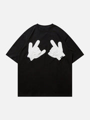 Gloves Gestures Graphic Tee