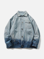 Gradient Denim Jacket