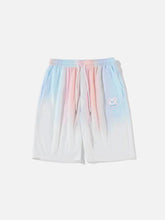 Gradient Drawstring Shorts