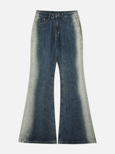 Gradient Patchwork Jeans