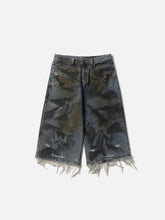 Graffiti Fringe Jorts