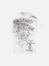 Graffiti Letter Print Oversized T-Shirt