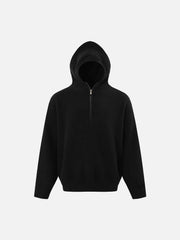High Street Half-Zipped Personality Sweater