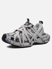 High Street Lace-Up Casual Sneakers