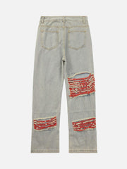 High Street Versatile Denim Jeans