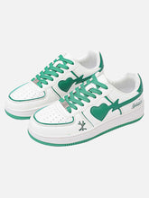 High Street White Skate Sneakers