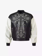 Hip Hop Gothic Embroidered Baseball Jacket