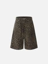 Leopard Print Jorts