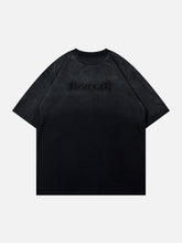 Letters Graphic Vintage Tee