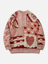 Love Weaving Knit Sweater