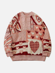 Love Weaving Knit Sweater